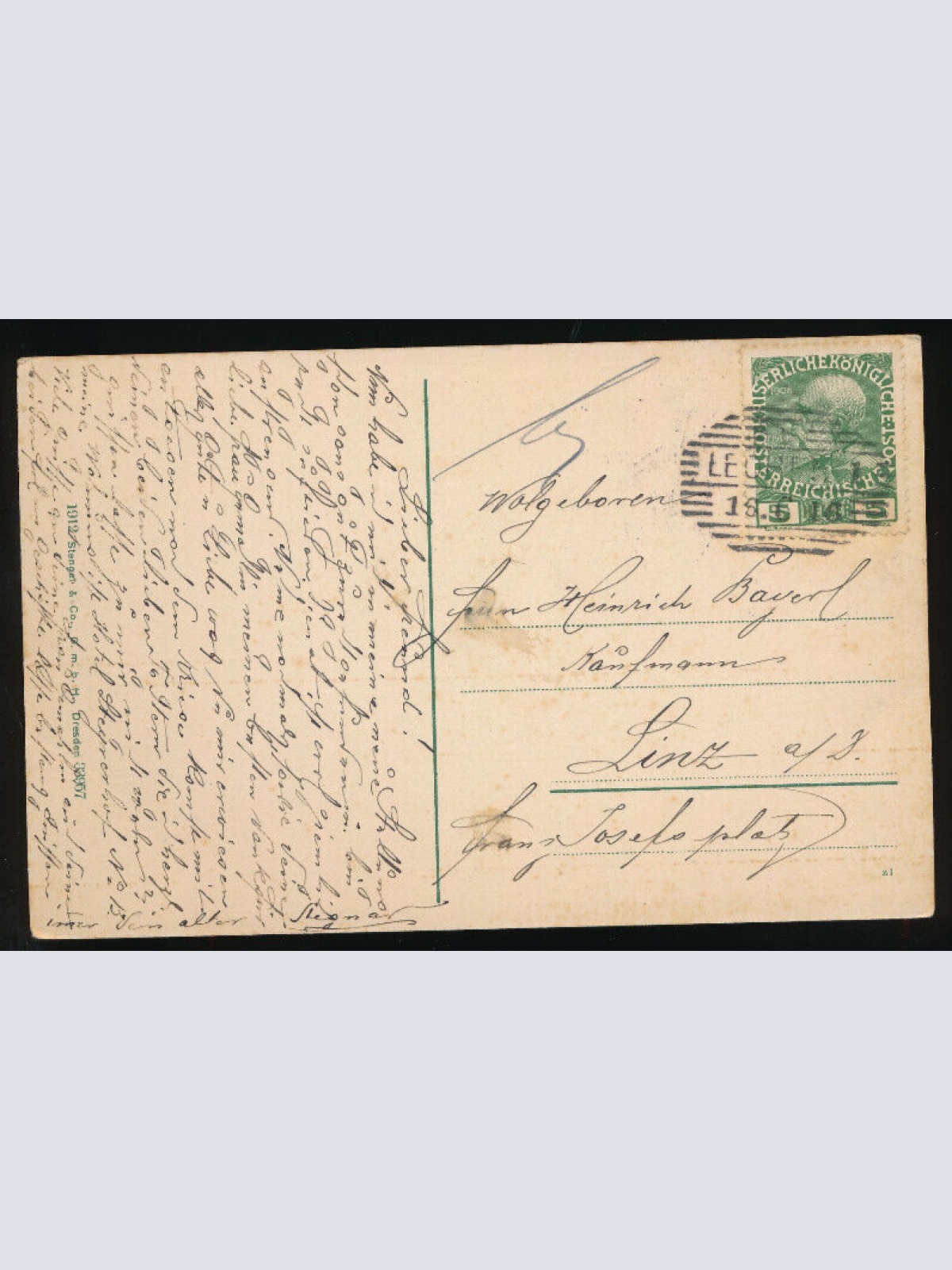 AK aus Leoben Hauptplatz Steiermark (3612)