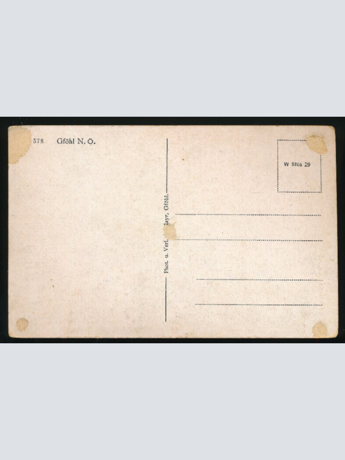 AK aus Gföhl Niederösterreich (3596)