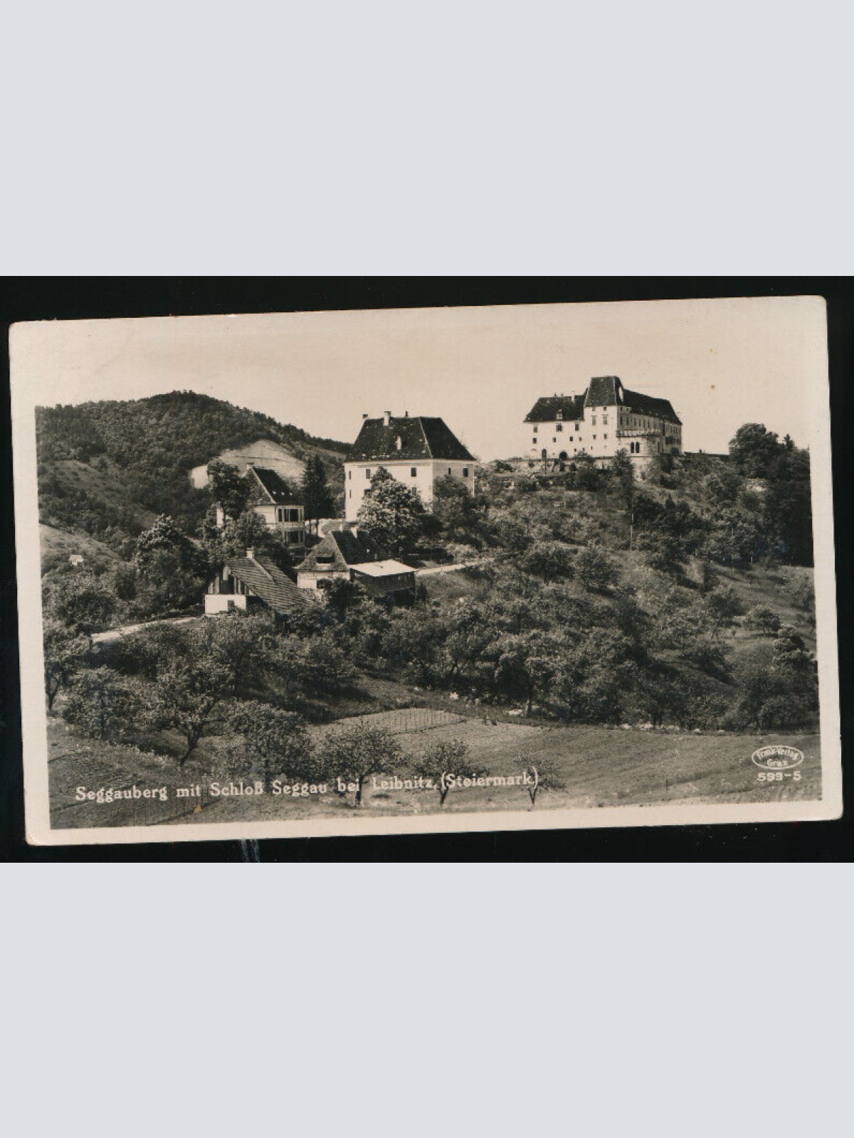 AK aus Seggauberg mit Schloß Seggau bei Leibnitz Steiermark (3615)
