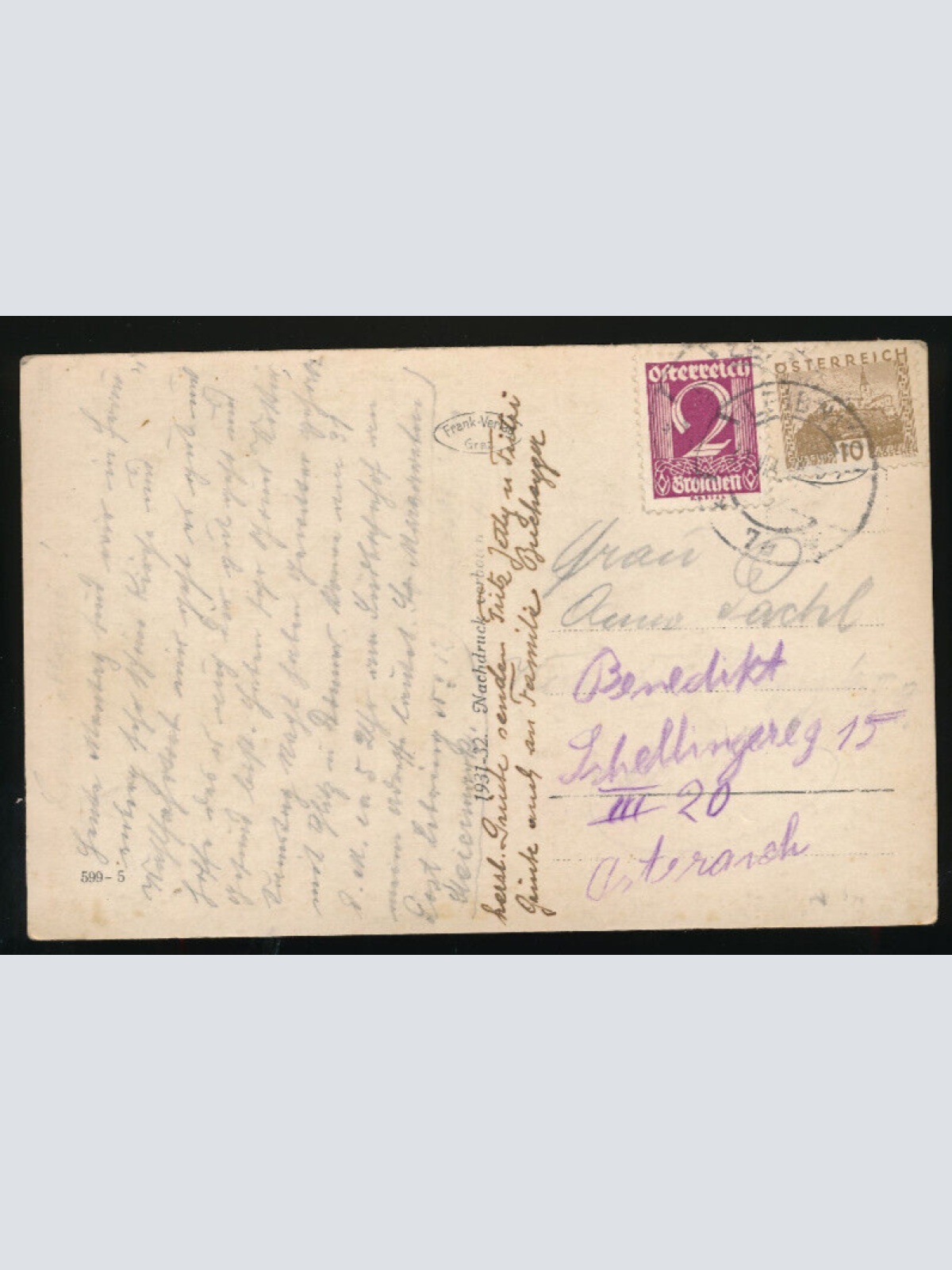 AK aus Seggauberg mit Schloß Seggau bei Leibnitz Steiermark (3615)