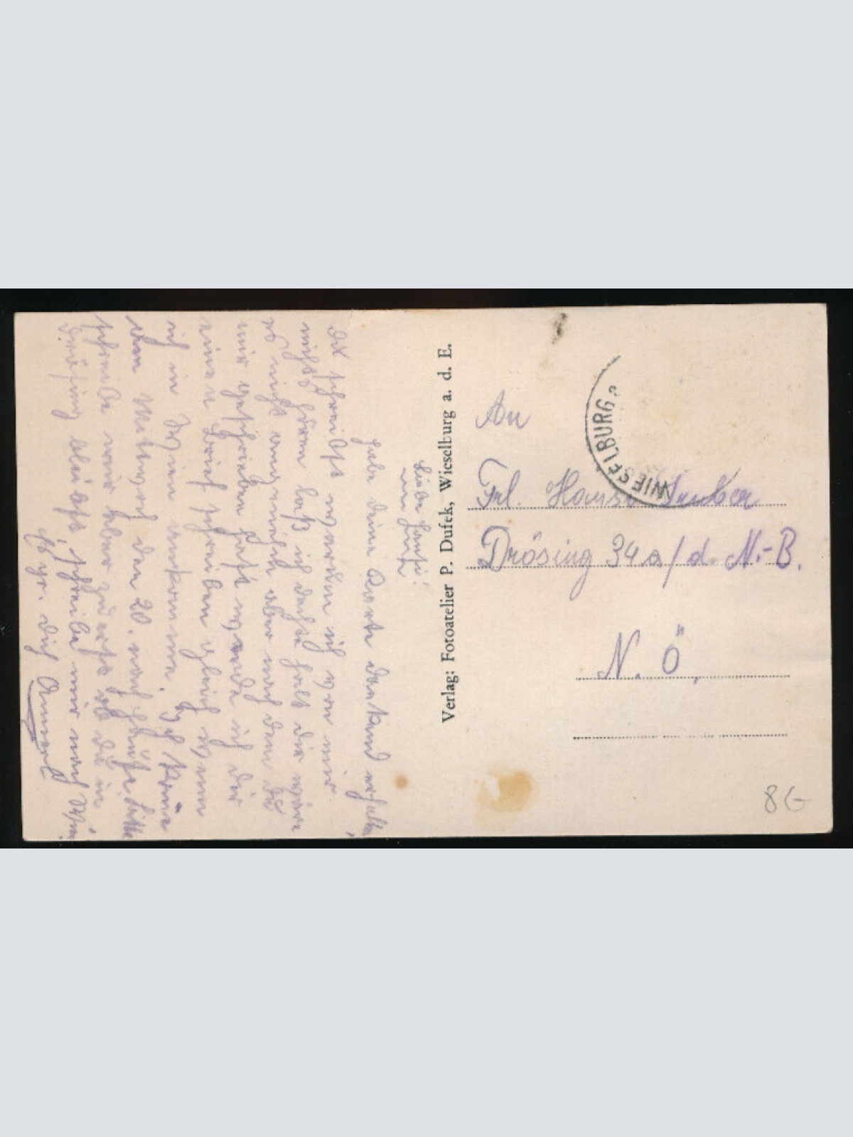 AK aus Wieselburg Mädchen Erholungsheim Niederösterreich (3496)