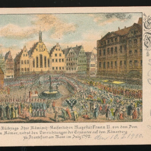 AK gruß aus Frankfurt Hessen (3652)