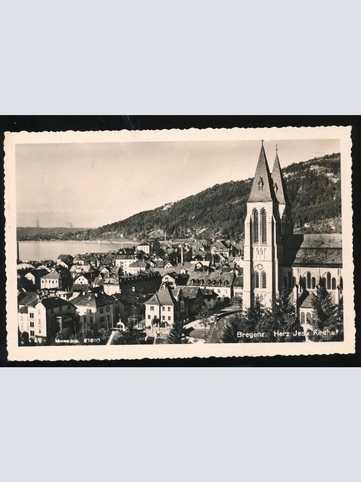 AK aus Bregenz Herz Jesu Kirche Vorarlberg (3657)