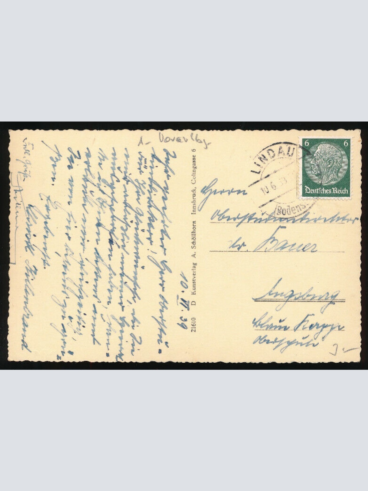 AK aus Bregenz Herz Jesu Kirche Vorarlberg (3657)