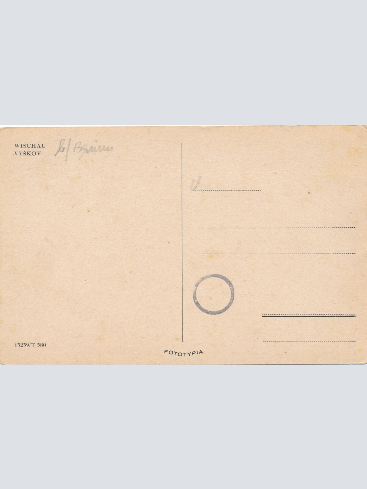 AK, Vyškov, Wischau, Tschechien (S340)