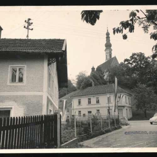 AK aus Geinberg mit VW Käfer Oberösterreich (3678)