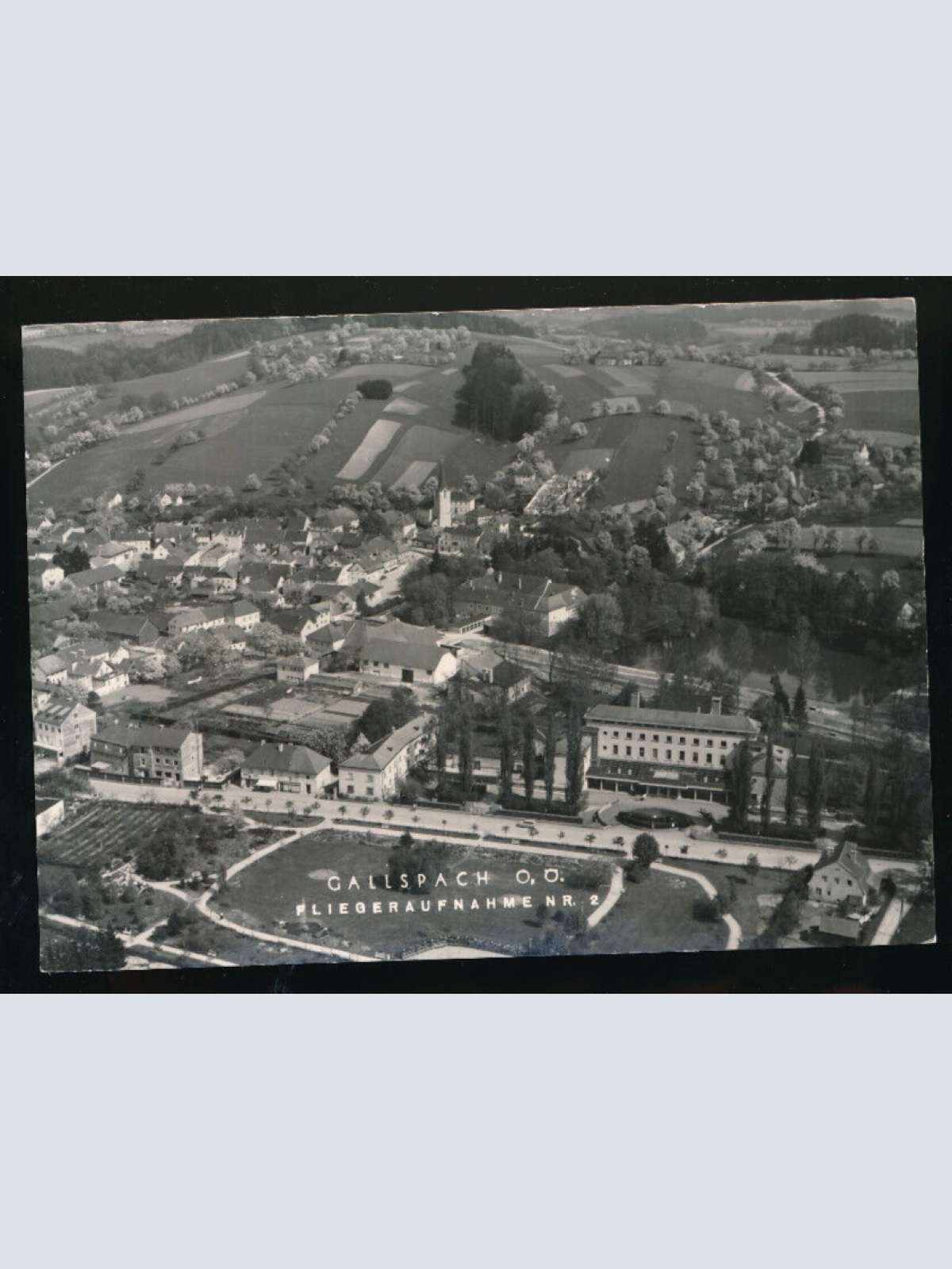 AK aus Gallspach Fliegeraufnahme Nr.2 Oberösterreich (3683)