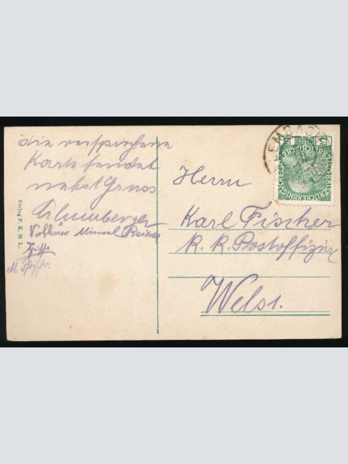 AK aus Lembach Oberösterreich (3418)