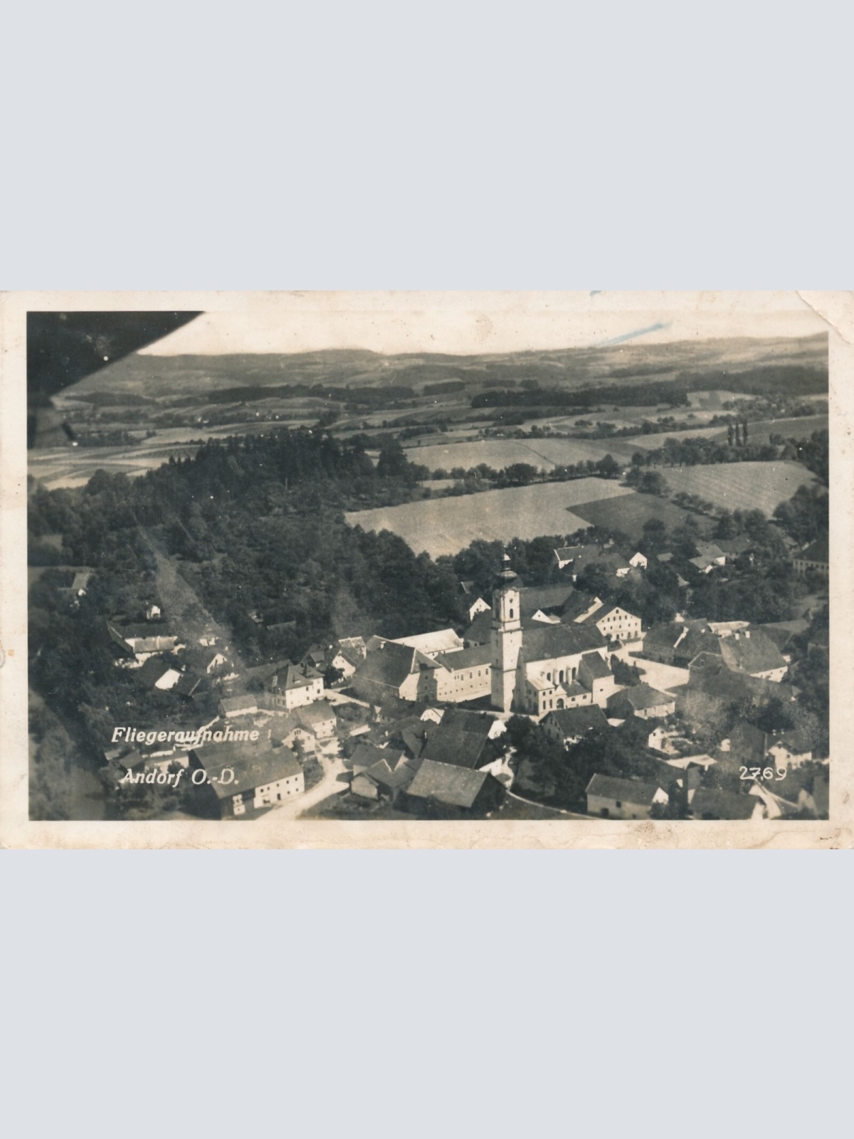 AK, Fliegeraufnahme, Andorf, Oberösterreich, Österreich (S236)