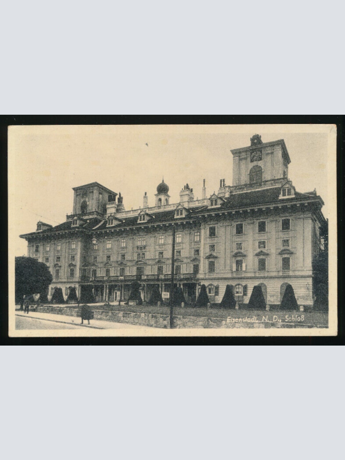 AK aus Eisenstadt mit Schloß Burgeland (3836)