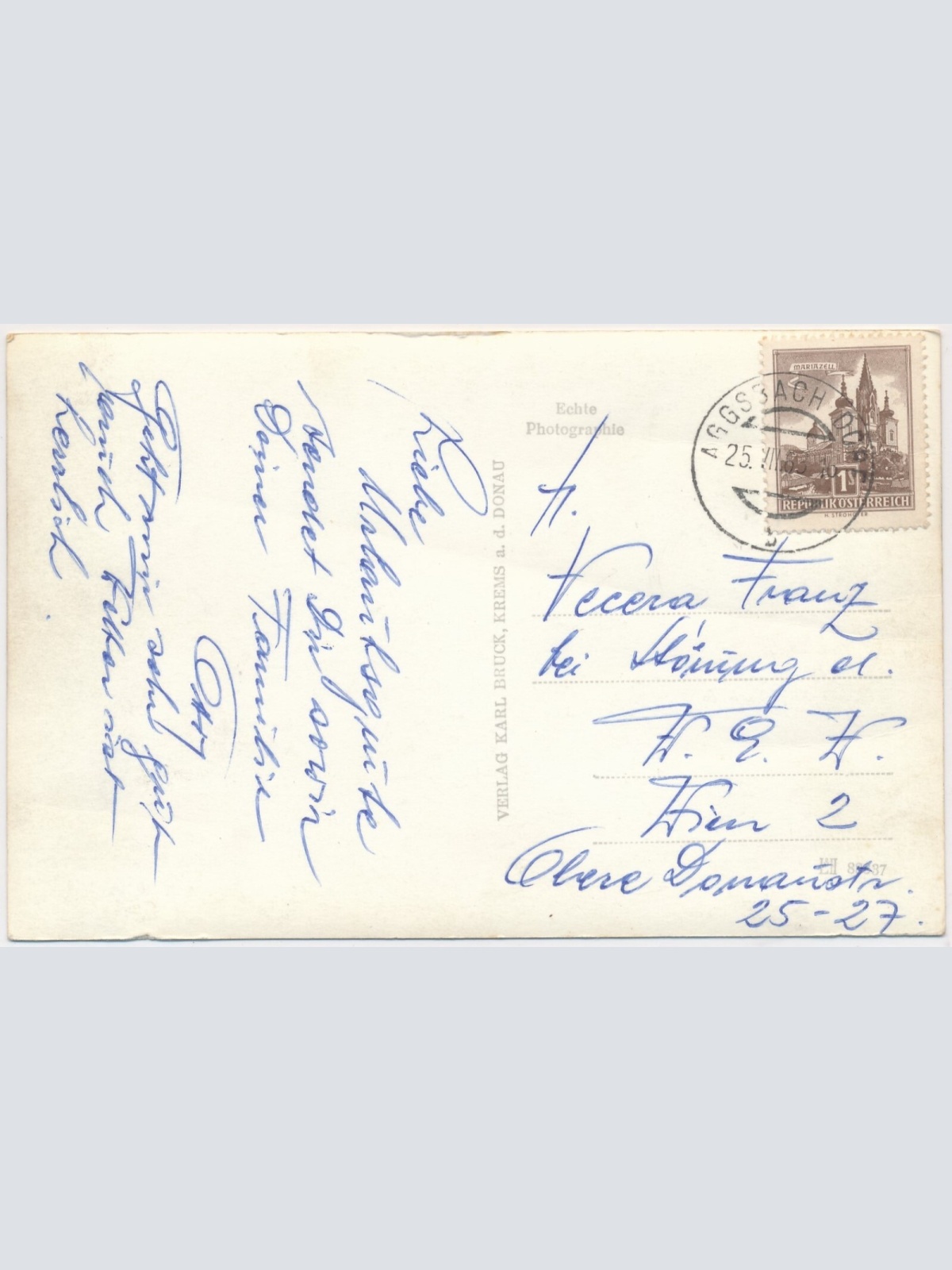 AK, Aggsbach in der Wachau, Niederösterreich, Österreich (S232)