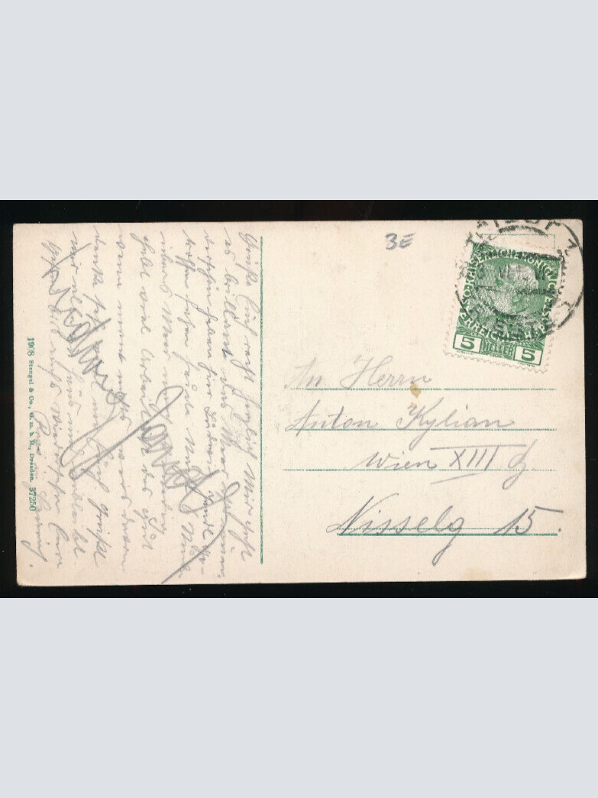 AK aus Triest - Trieste Canal Grande Italien (3823)