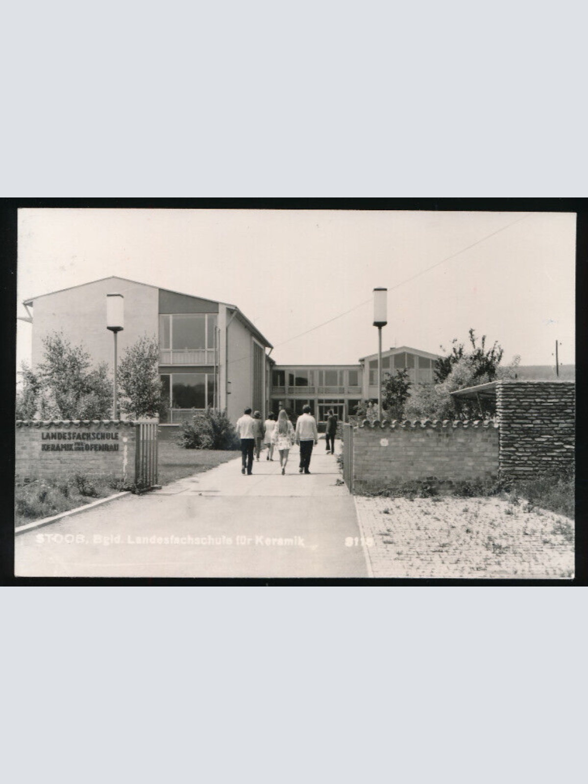 AK aus Stoob Landesfachschule für Keramik Burgeland (3833)