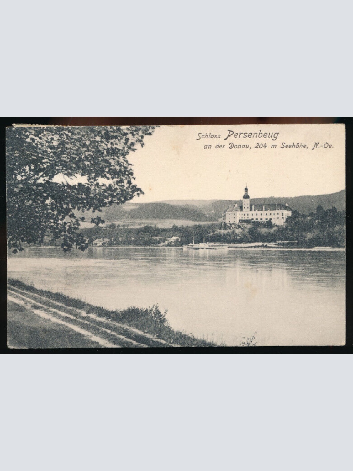 AK aus Persenbeug mit Schloss Persenbeug Niederösterreich (3869)