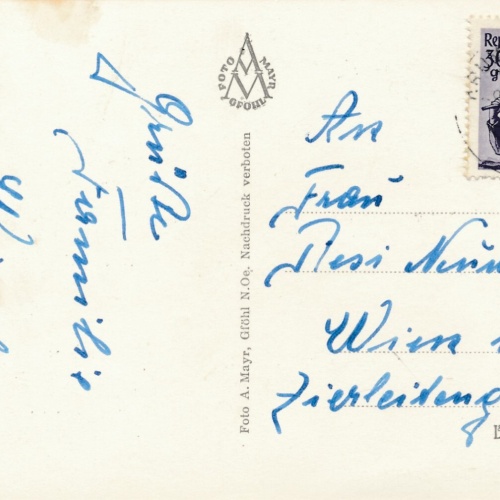 AK, Krumau am Kamp, NEWAG-Kraftwerk, Niederösterreich, Österreich (S256)