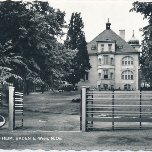AK, Franz Popp-Heim, Baden b. Wien, Niederösterreich, Österreich (S257)