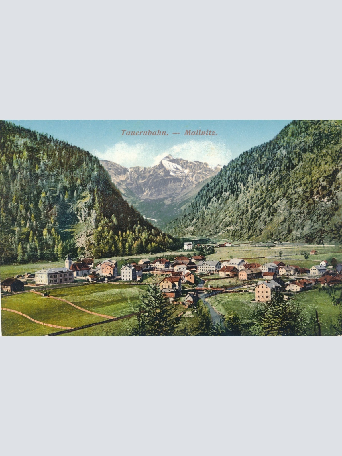 AK, Tauernbahn - Mallnitz, Kärnten, Österreich (S260)