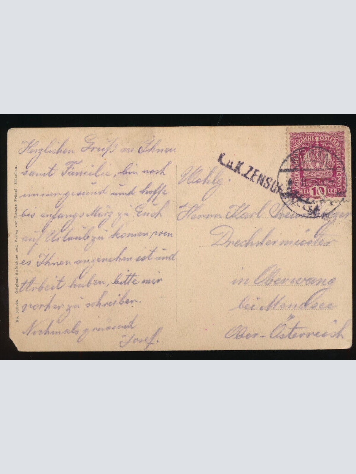 AK aus Meran - Merano K.K Stammschloss Italien (3848)