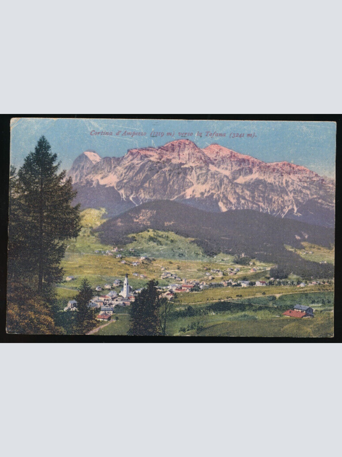 AK aus Cortina D´ Ampezzo Italien (3850)