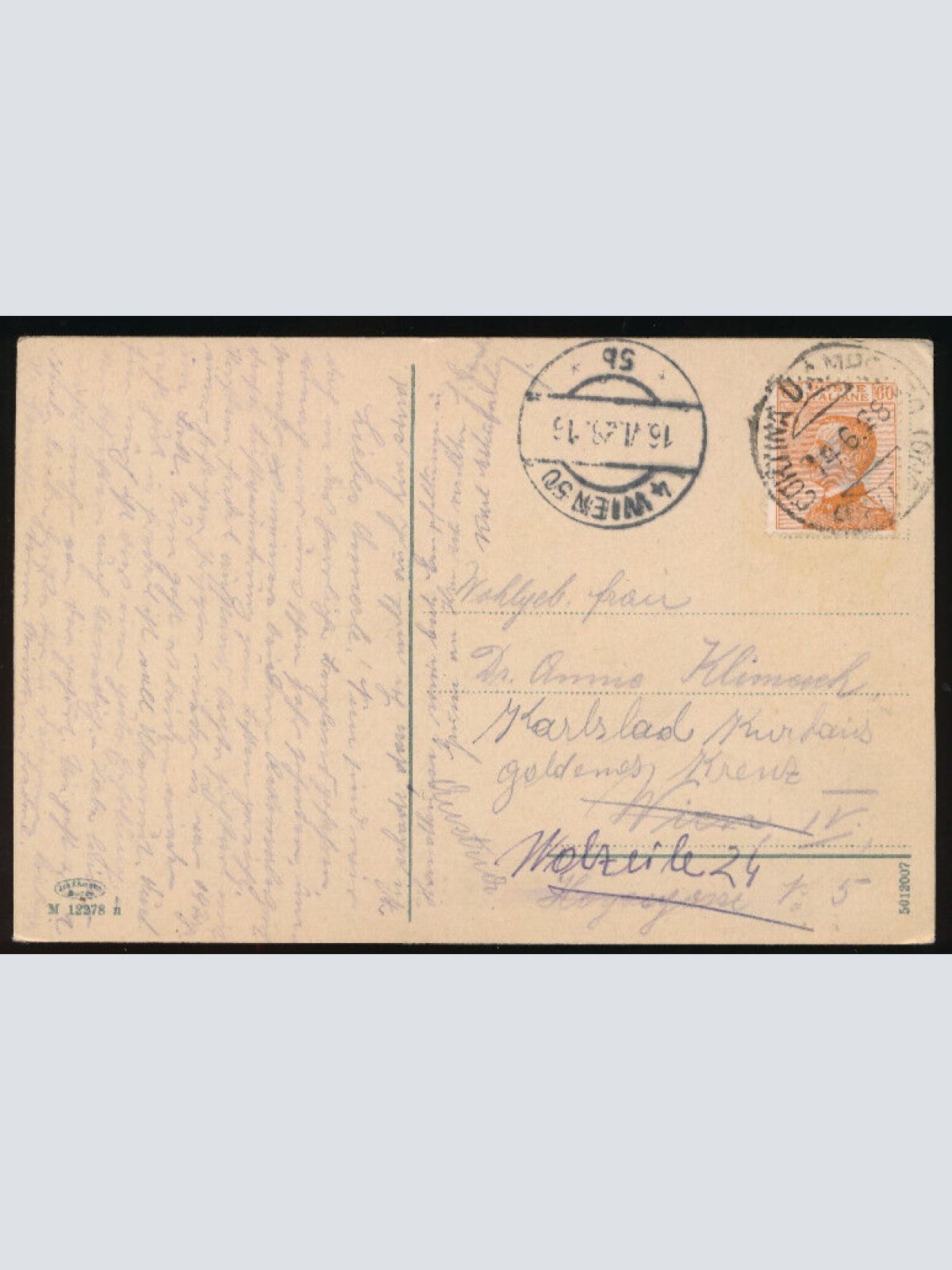 AK aus Cortina D´ Ampezzo Italien (3850)