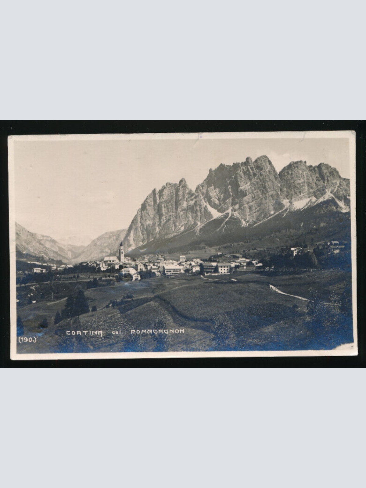AK aus Cortina D´ Ampezzo Pomagagnon Italien (3851)