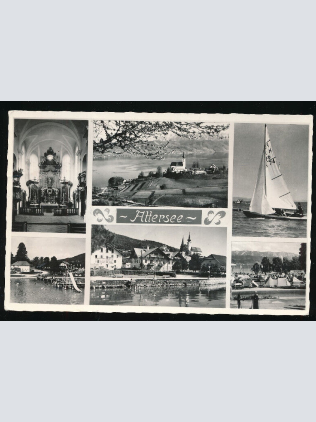 AK aus Attersee am Attersee Oberösterreich (L3772)