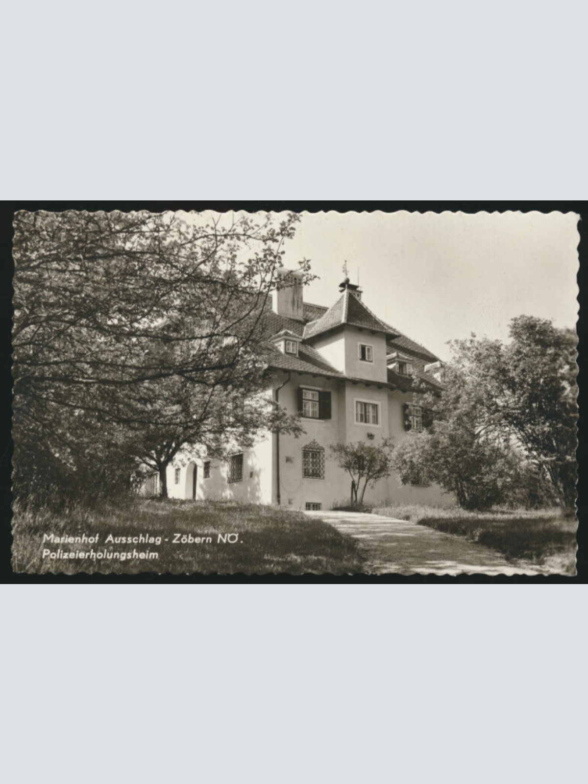 AK aus Zöbern Marienhof Ausschlag Polizeierholungsheim Niederösterreich (3807)