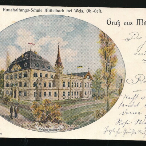 AK gruß aus Mistelbach Oberösterreich (3391)