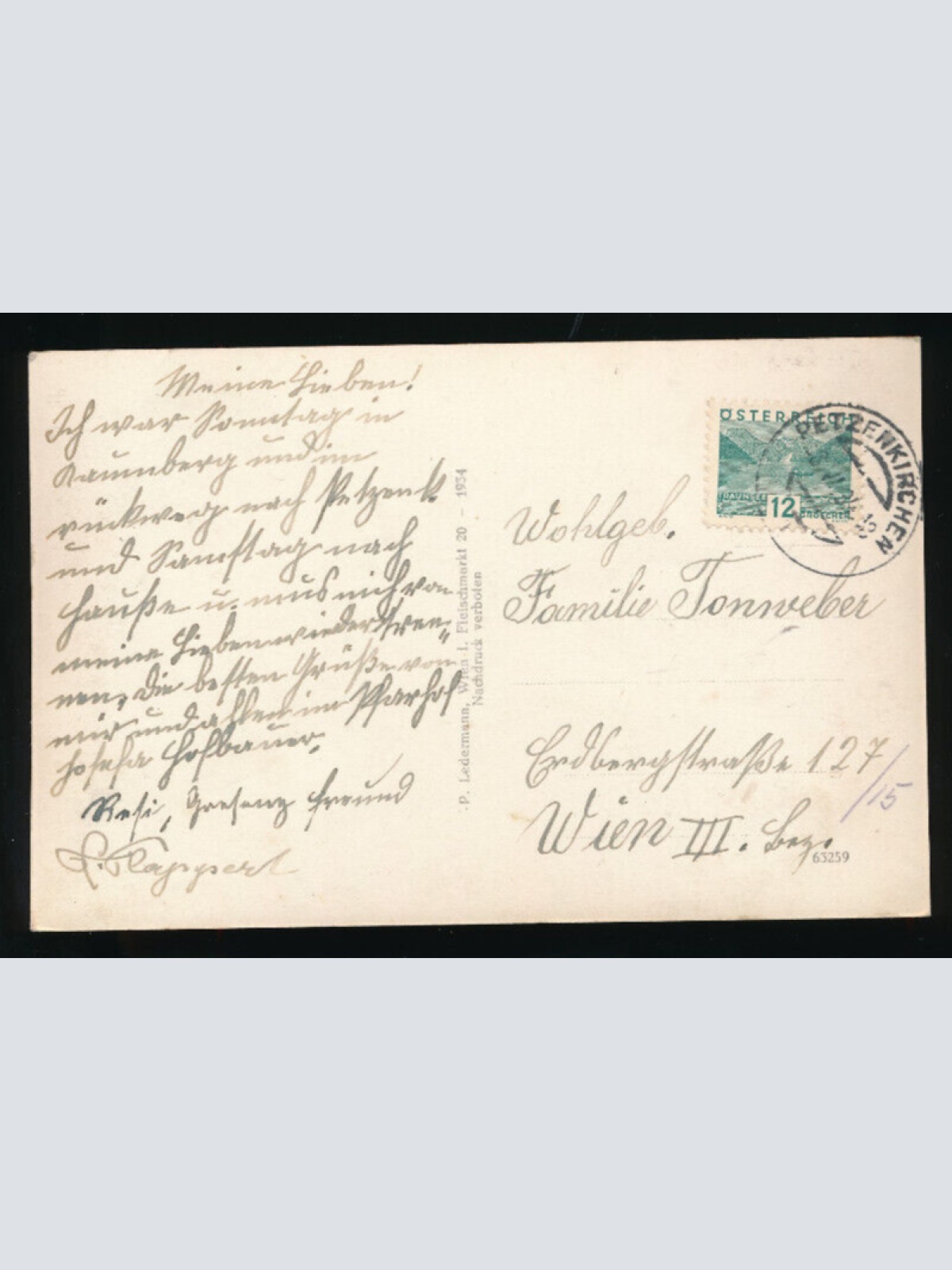 AK aus Petzenkirchen Niederösterreich (3407)