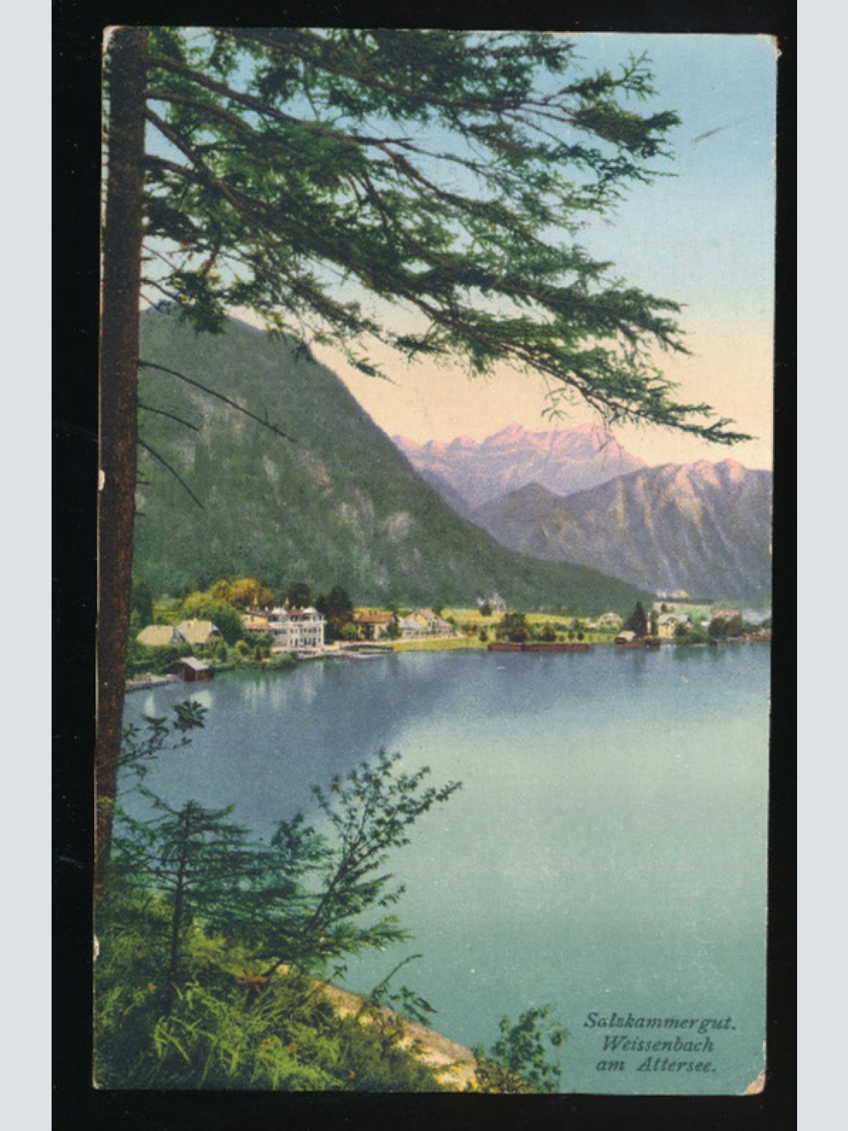 AK aus Weißenbach am Attersee Oberösterreich (L3770)