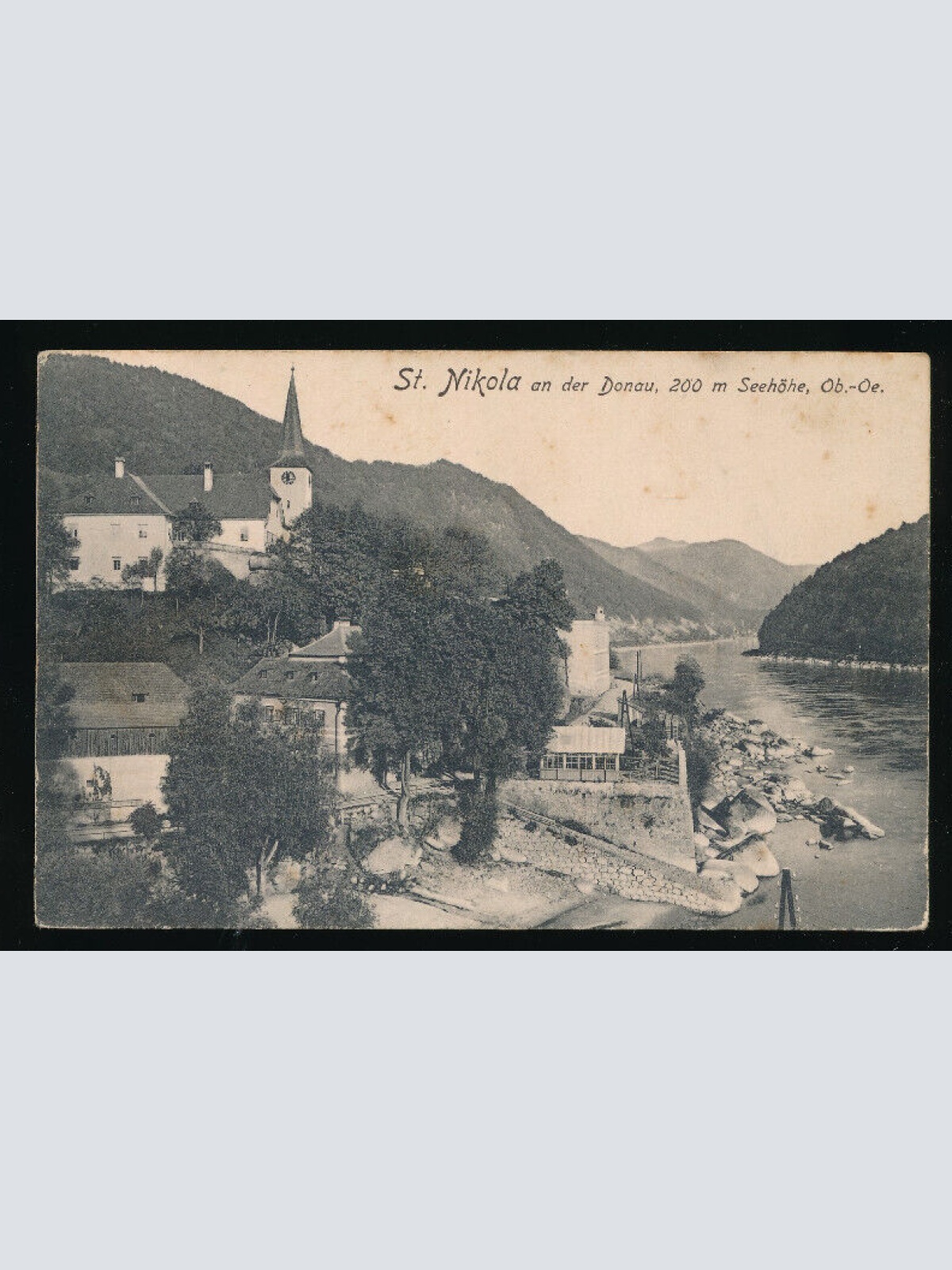 AK aus St. Nikola an der Donau Oberösterreich (L3759)