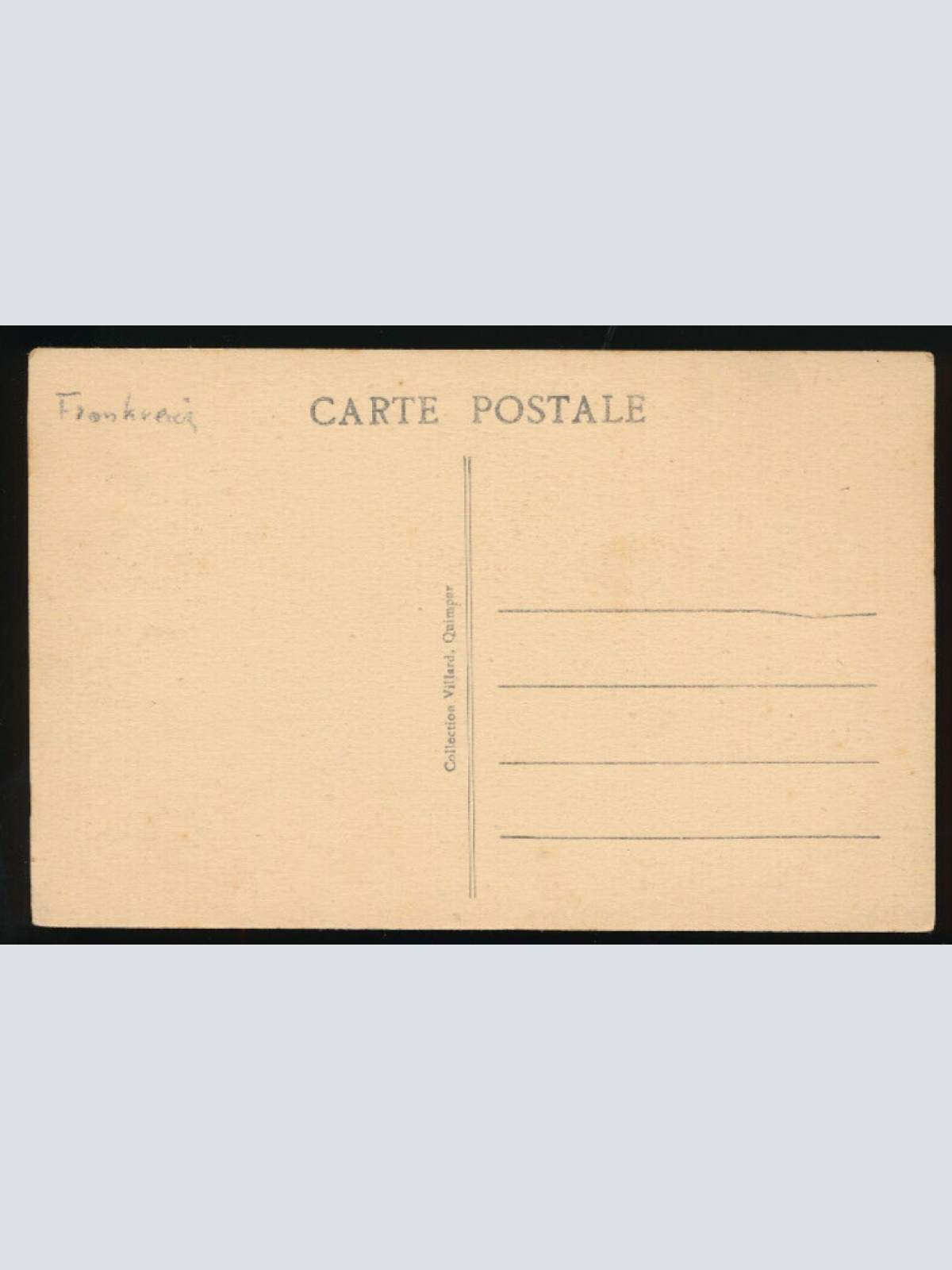 AK aus Guilvinec Le Moulin á vent mit Mühle Frankreich (3558)