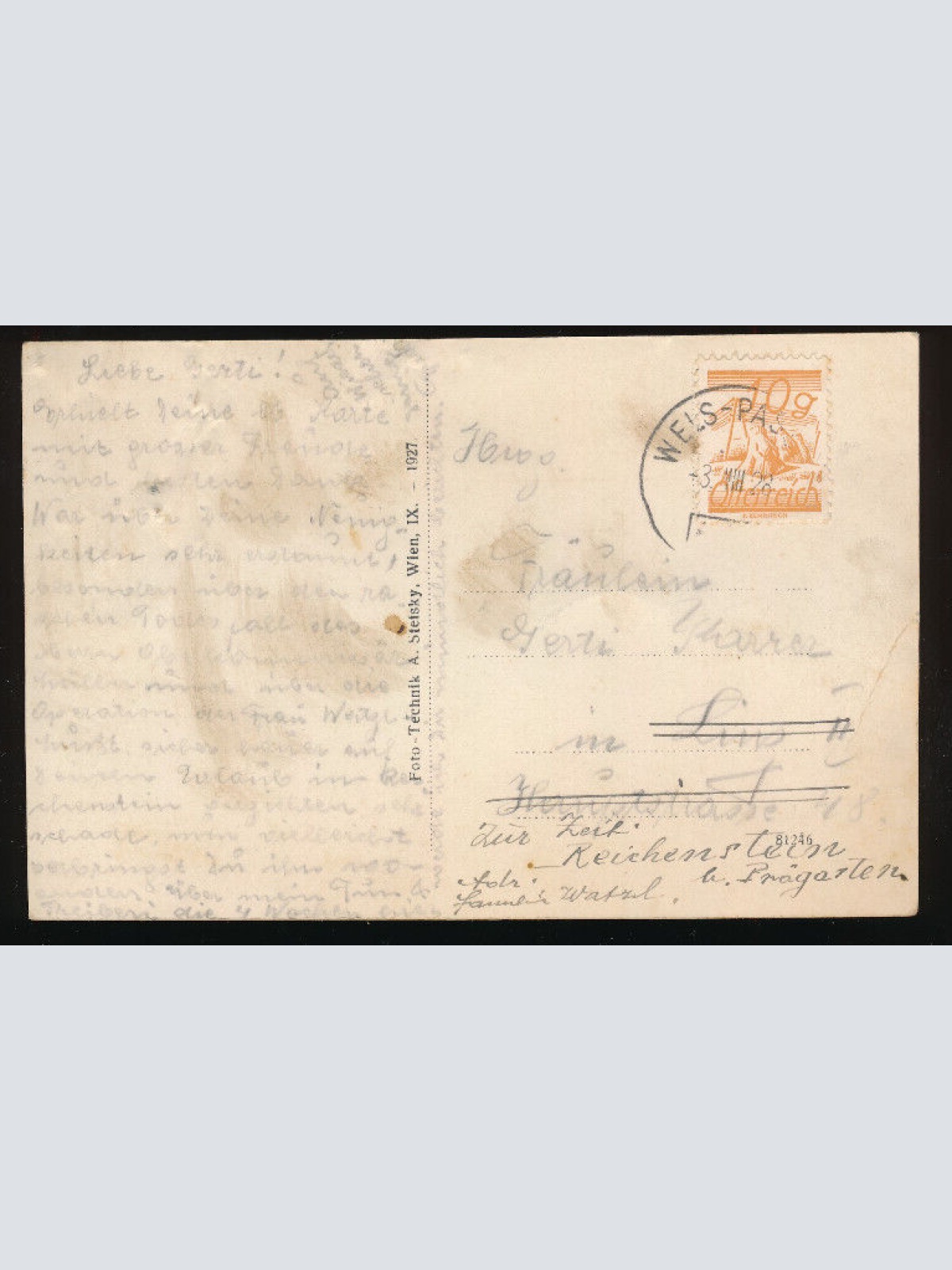 AK aus Taufkirchen an der Pram mit Erholungsheim Oberösterreich (L3760)