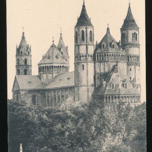 AK aus Worms mit Dom Rheinland - Pfalz (3559)