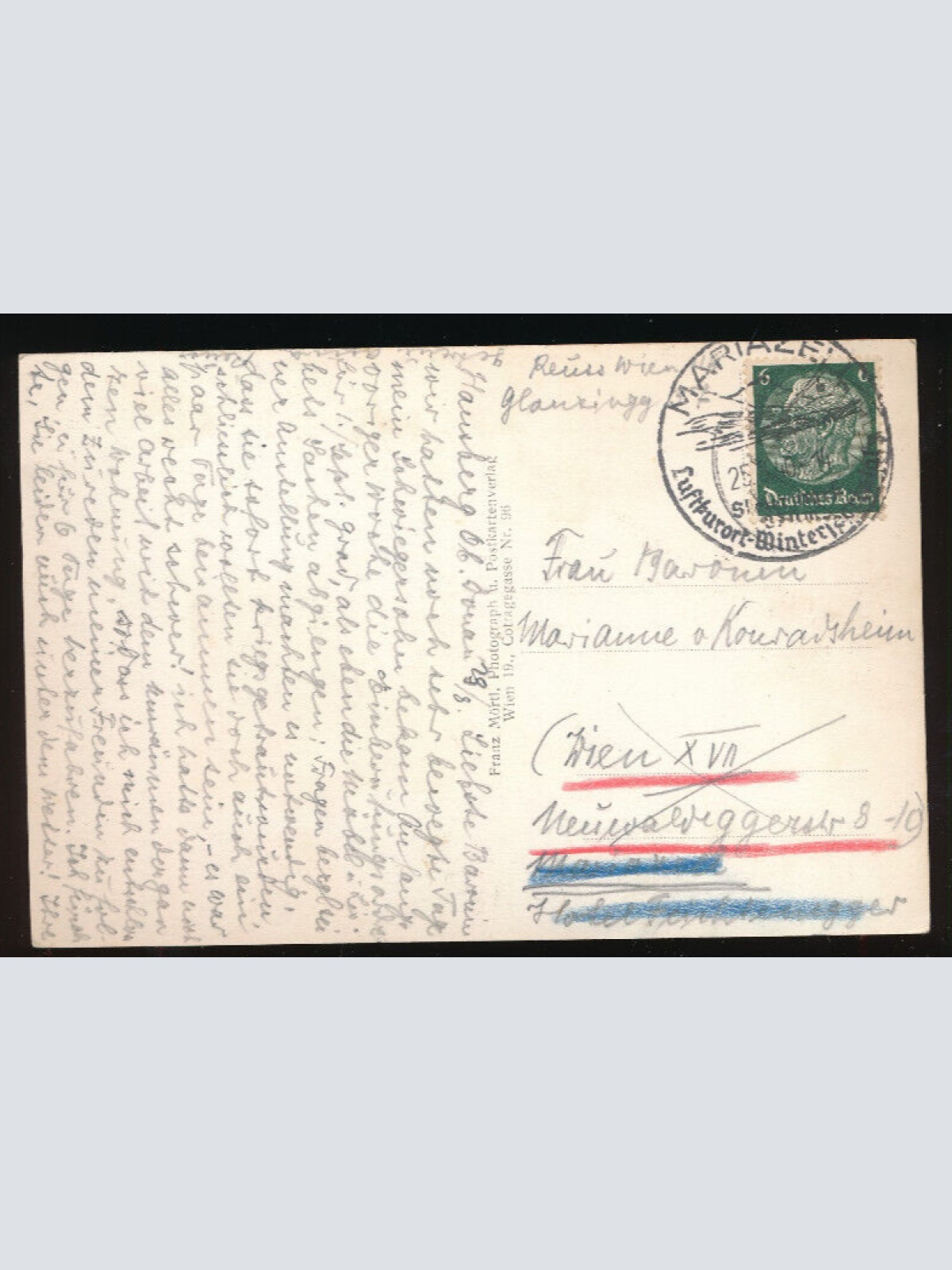 AK aus Hansberg im Mühlviertel Oberösterreich (L3762)