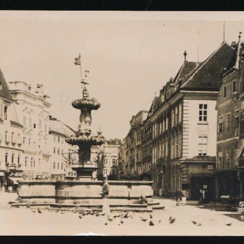 AK aus Steyr Stadtplatz Oberösterreich (L3764)