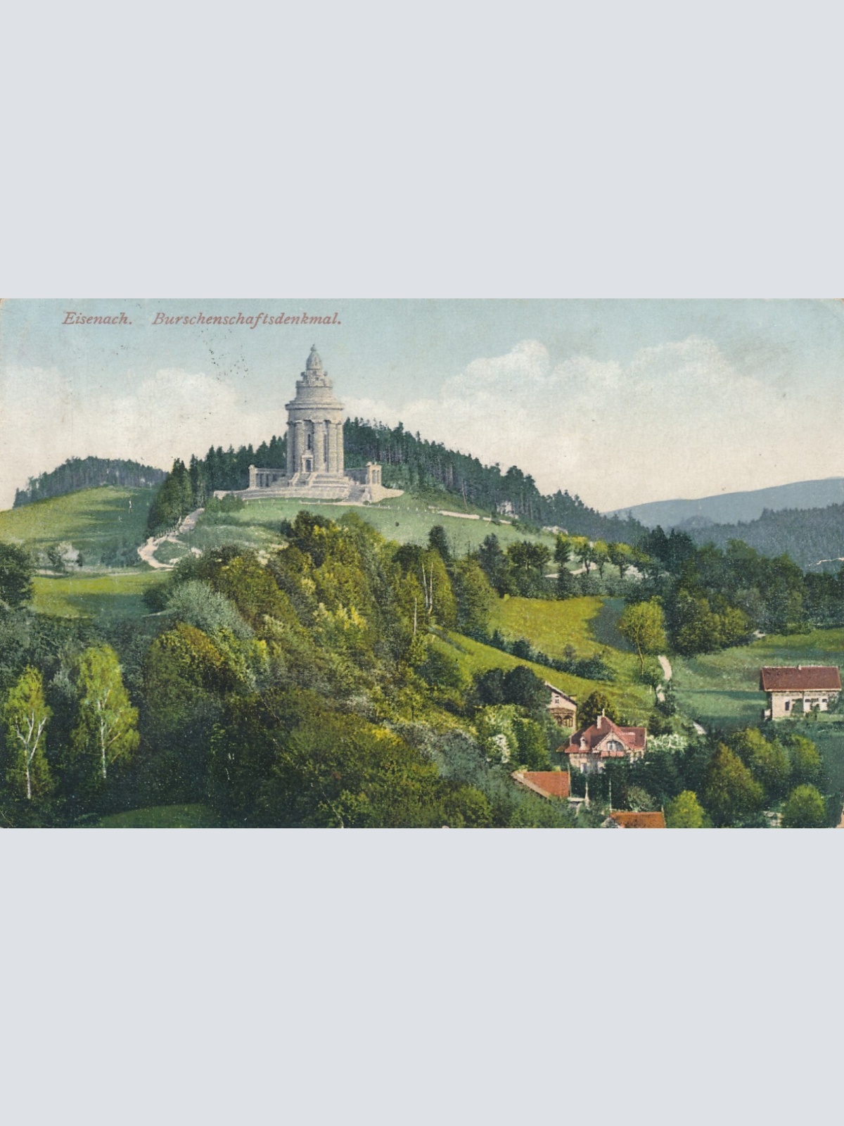 AK, Eisenach, Burschenschaftsdenkmal, Thüringen (S207)