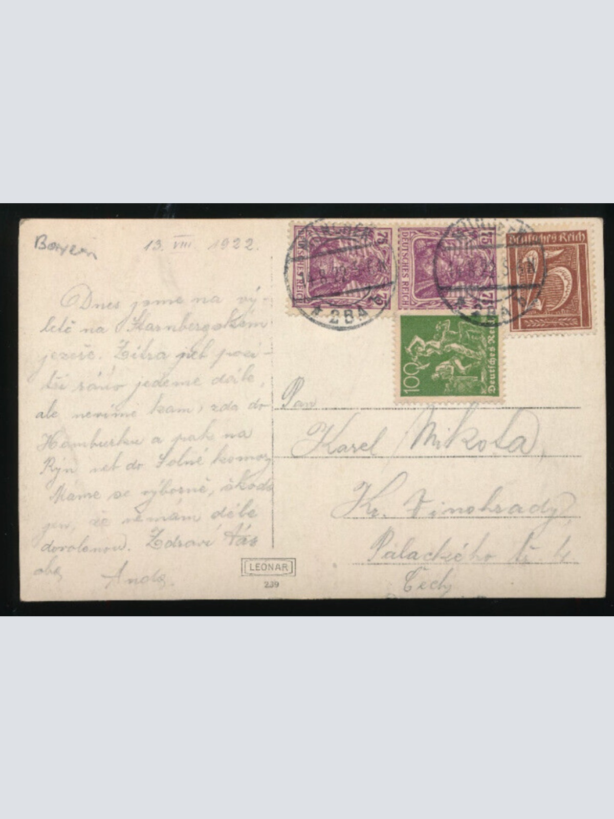 AK aus Starnberg Bayern (3561)