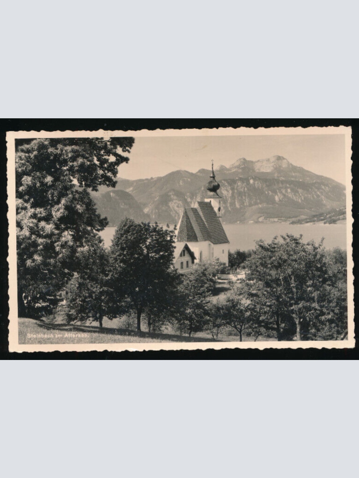 AK aus Steinbach am Attersee Oberösterreich (L3804)