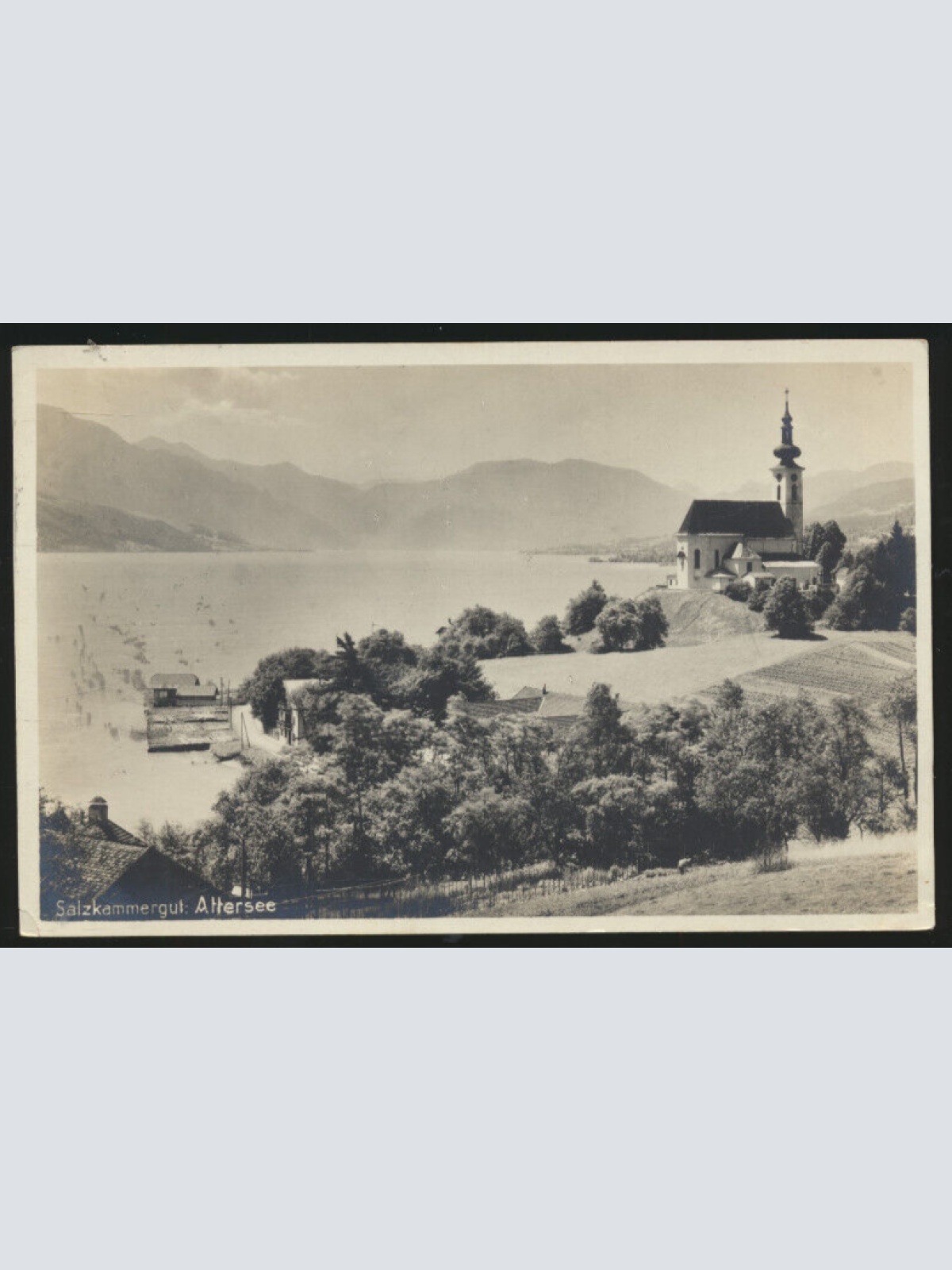 AK aus Attersee Salzkammergut Oberösterreich (L3806)