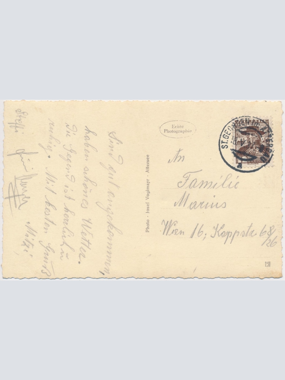 AK, Wildenhag bei Sankt Georgen im Attergau, Oberösterreich (S367)