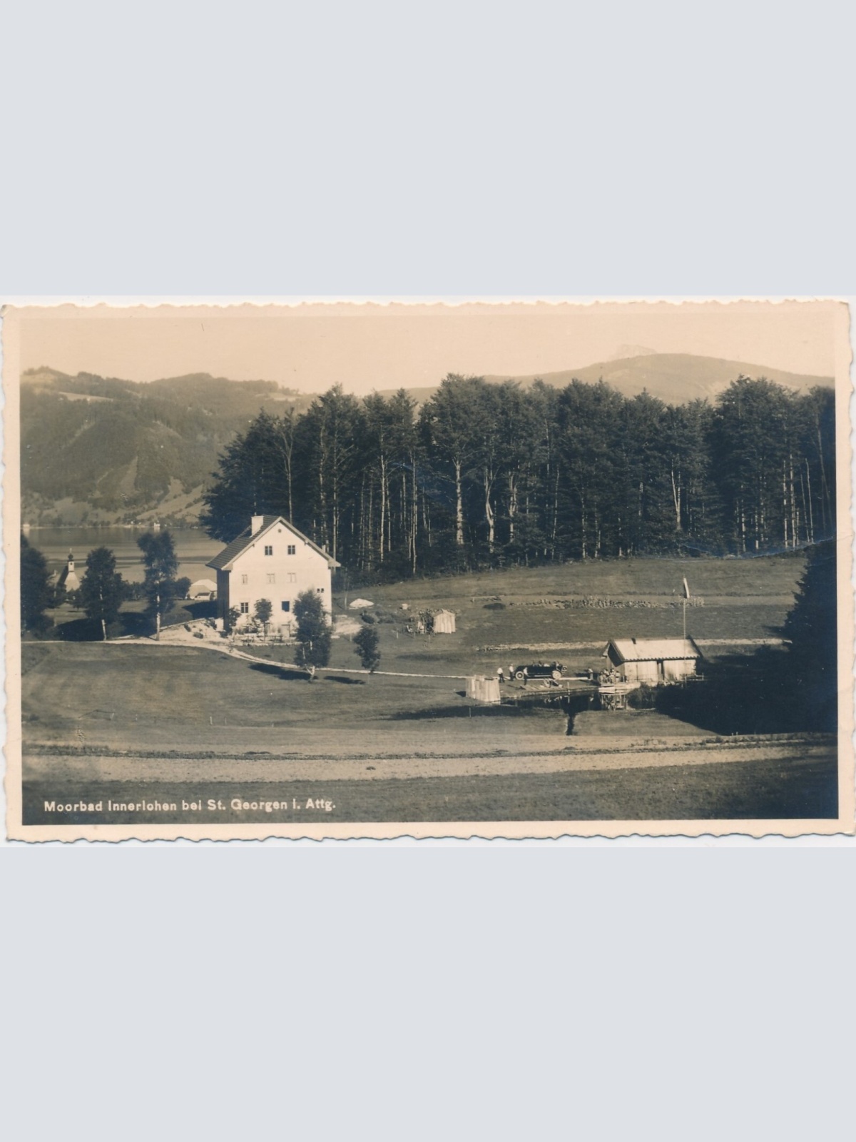 AK, Moorbad Innerlohen bei Sankt Georgen im Attergau, Oberösterreich (S368)