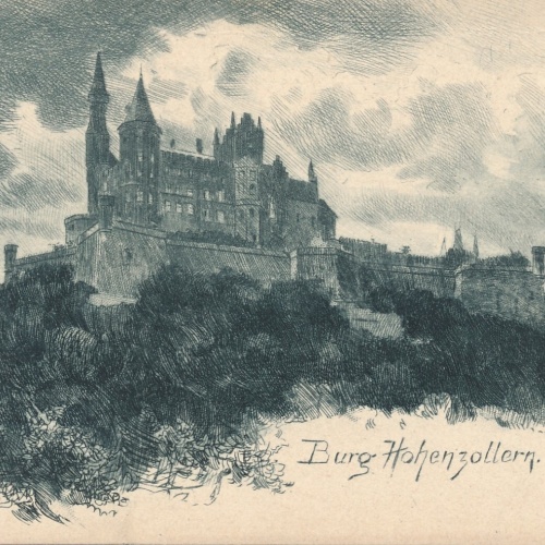 AK, Burg Hohenzollern, Bisingen, Deutschland, Baden-Württemberg  (S205)
