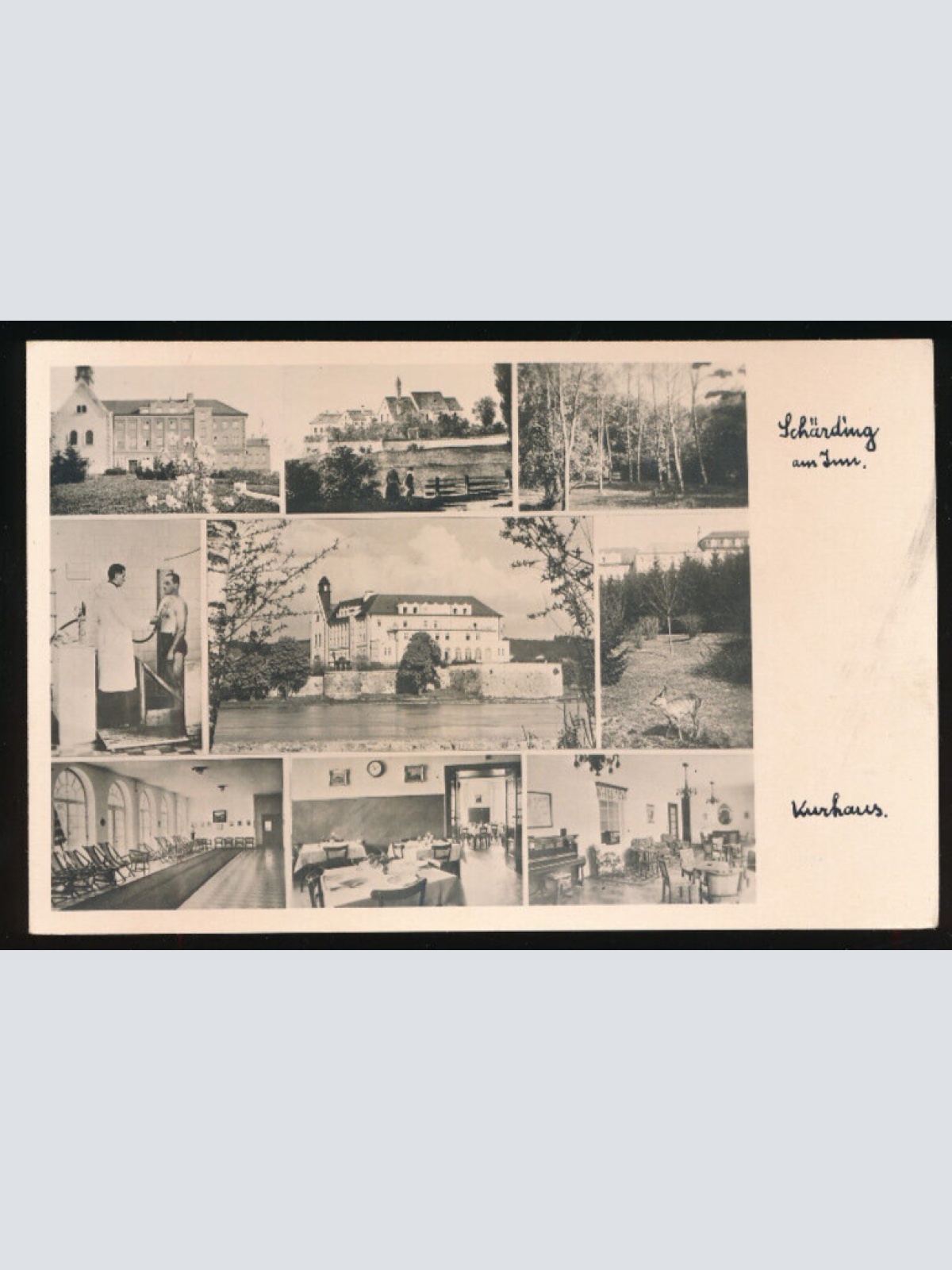 AK aus Schärding Kurhaus Mehrbildkarte Oberösterreich (L3792)