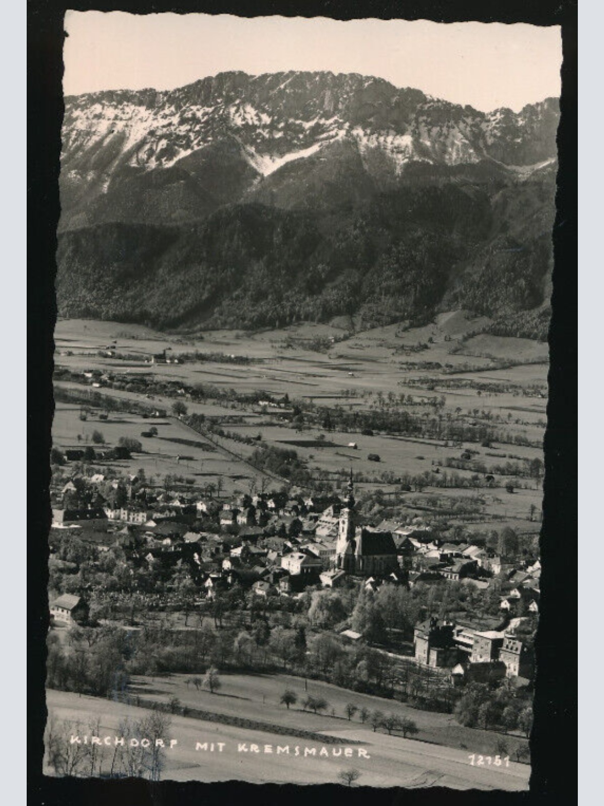 AK aus Kirchdorf mit Kremsmauer Oberösterreich (3940)