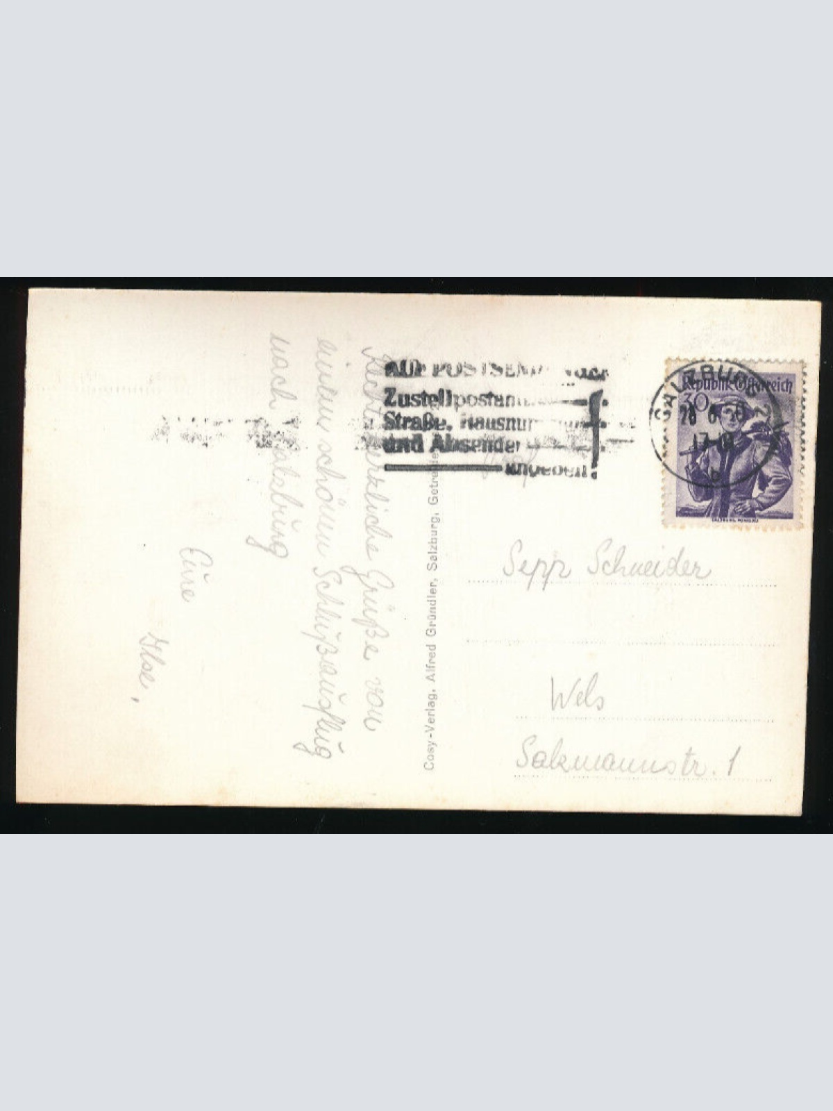 AK aus Salzburg St. Petersfriedhof (3933)