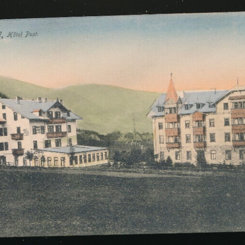 AK aus Krimml Hotel Post Salzburg (3955)