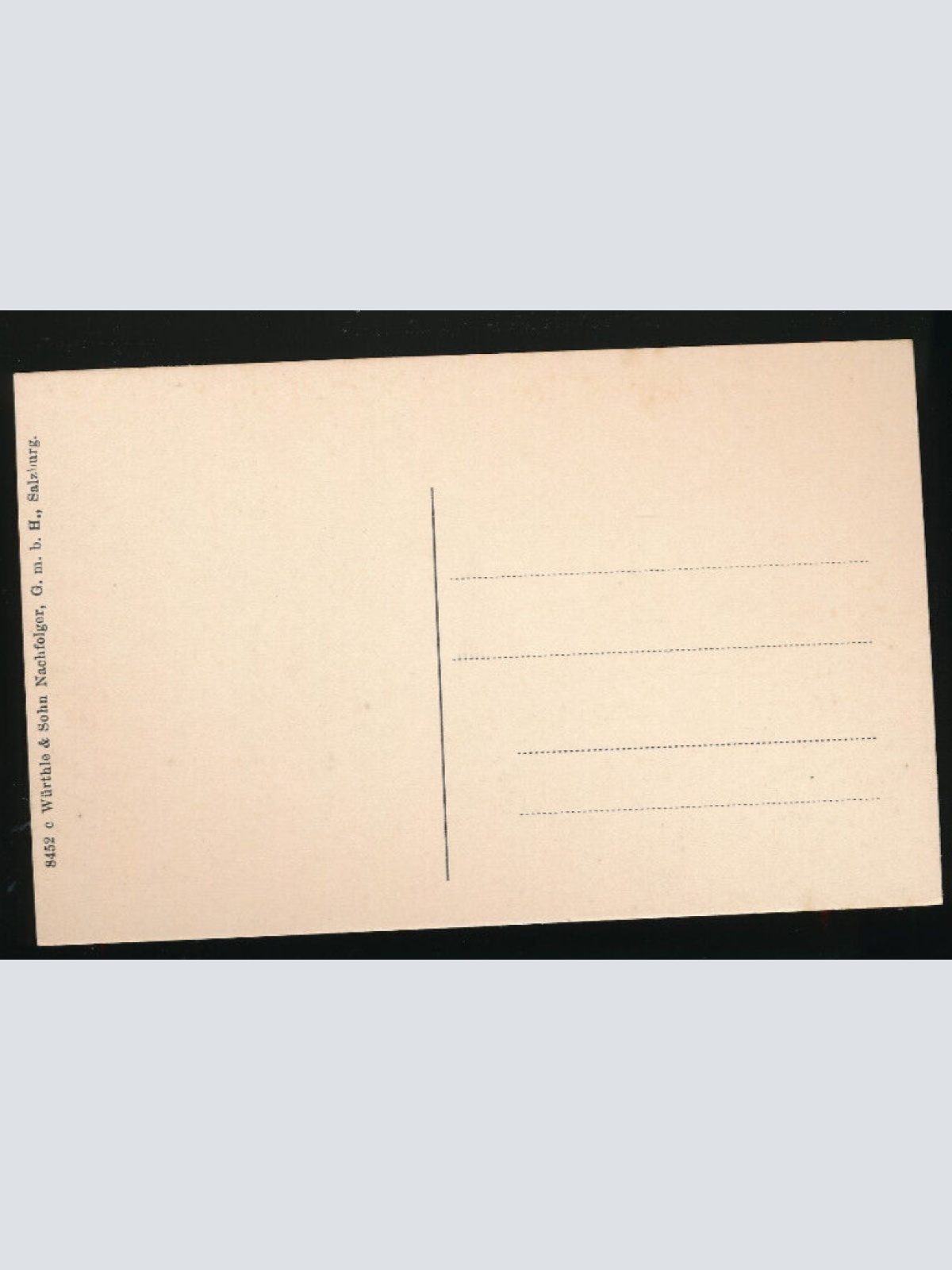 AK aus Krimml Hotel Post Salzburg (3955)