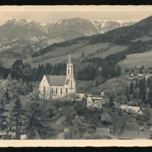 AK aus Prein an der Rax Niederösterreich (3983)