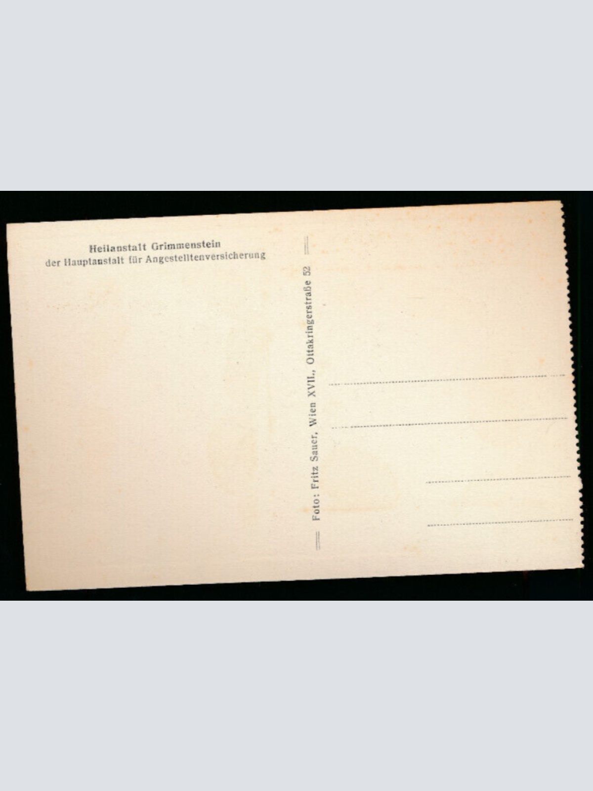 AK aus Grimmenstein Heilanstalt Liegeterrasse der Kinder Niederösterreich (3973)